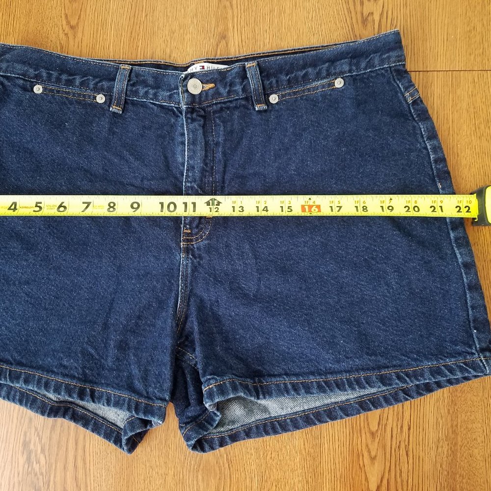 Tommy Hilfiger Blue Denim Shorts, Waist 34"